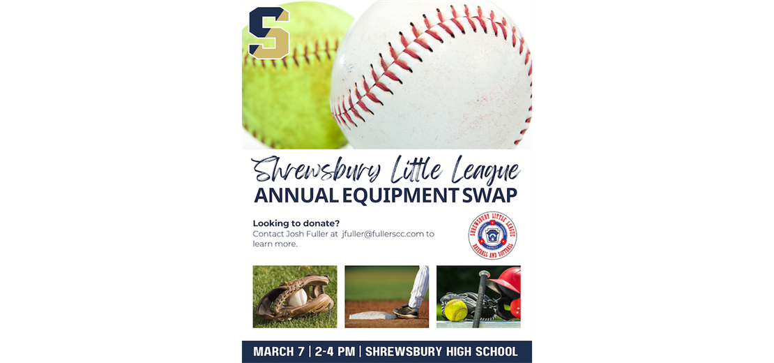 Annual Equipment Swap is March 7th